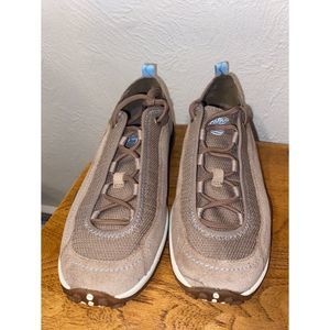 Timberland Women's Hiking Walking Lace Up Leather Sneakers Athletic Shoes Tan